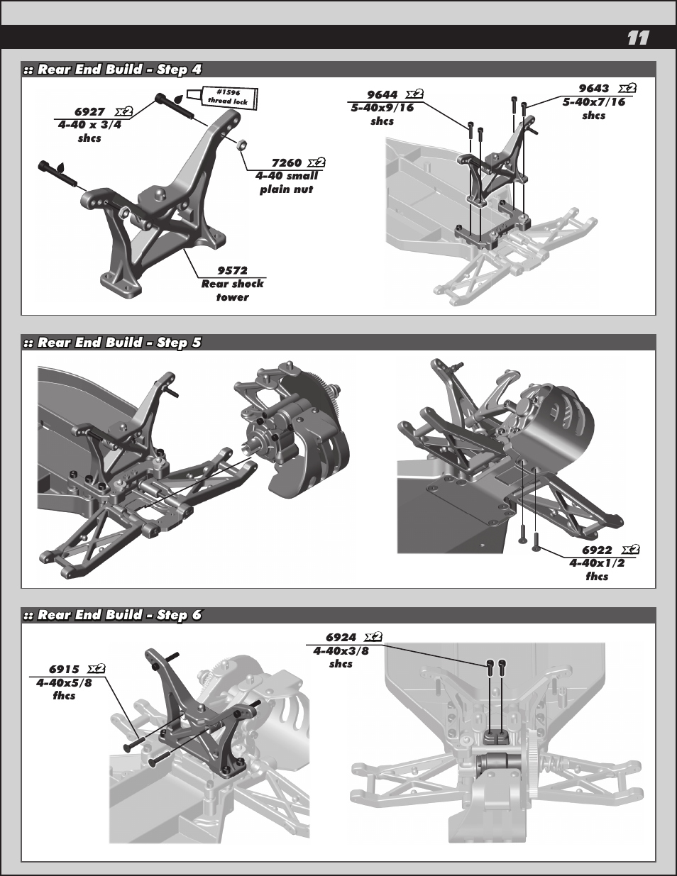 Team Associated RC10B4.2 User Manual | Page 11 / 34