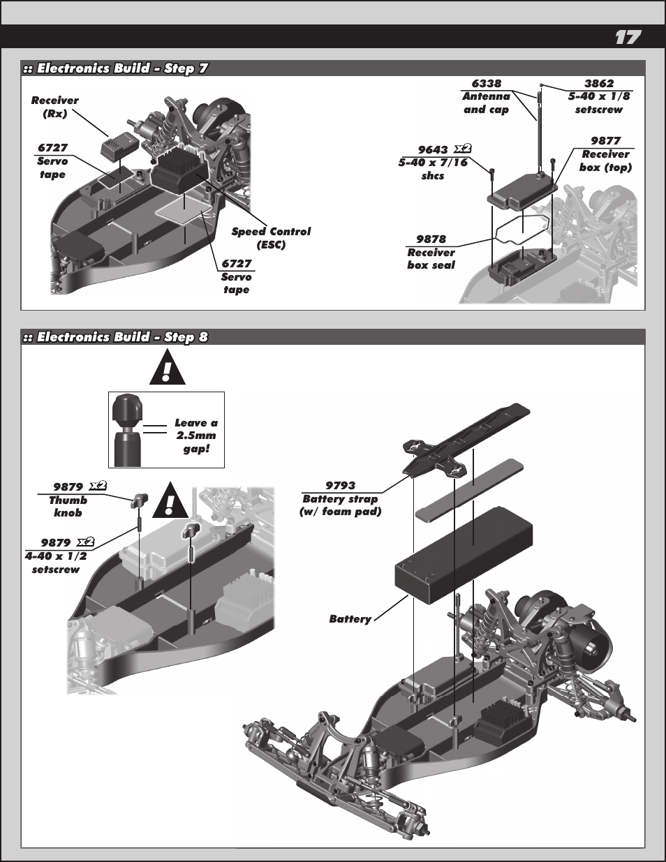 Team Associated RC10B4.2 User Manual | Page 17 / 34