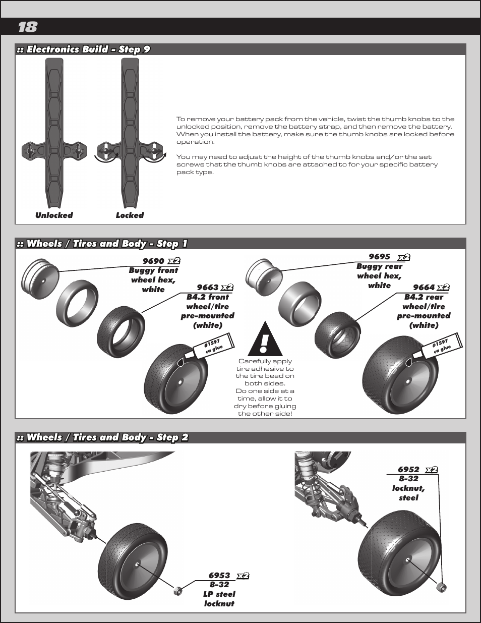 Team Associated RC10B4.2 User Manual | Page 18 / 34