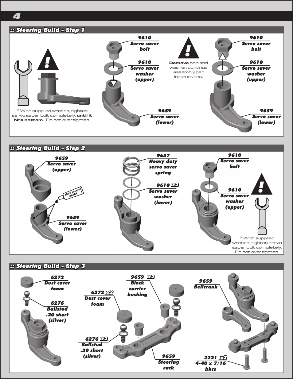 Team Associated RC10B4.2 User Manual | Page 4 / 34