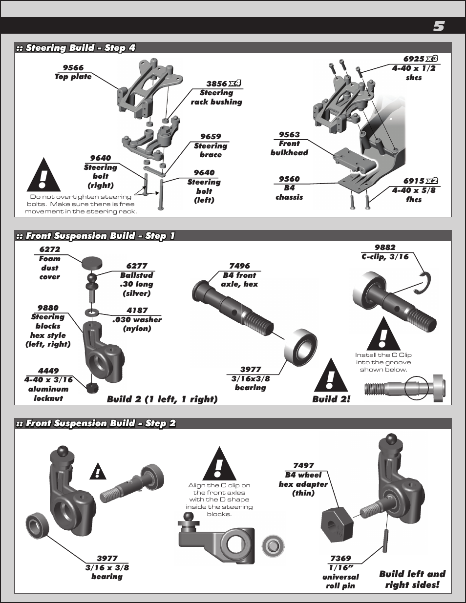 Team Associated RC10B4.2 User Manual | Page 5 / 34