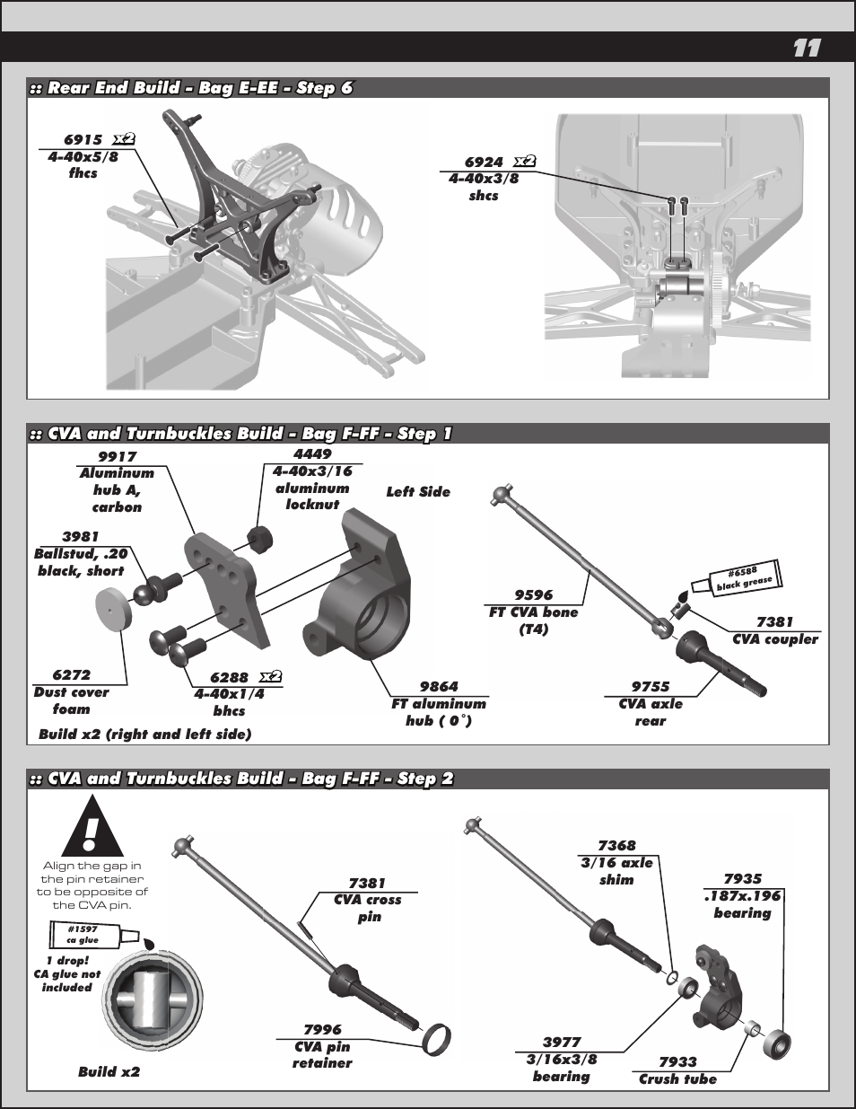 Team Associated RC10T4.2 User Manual | Page 11 / 34