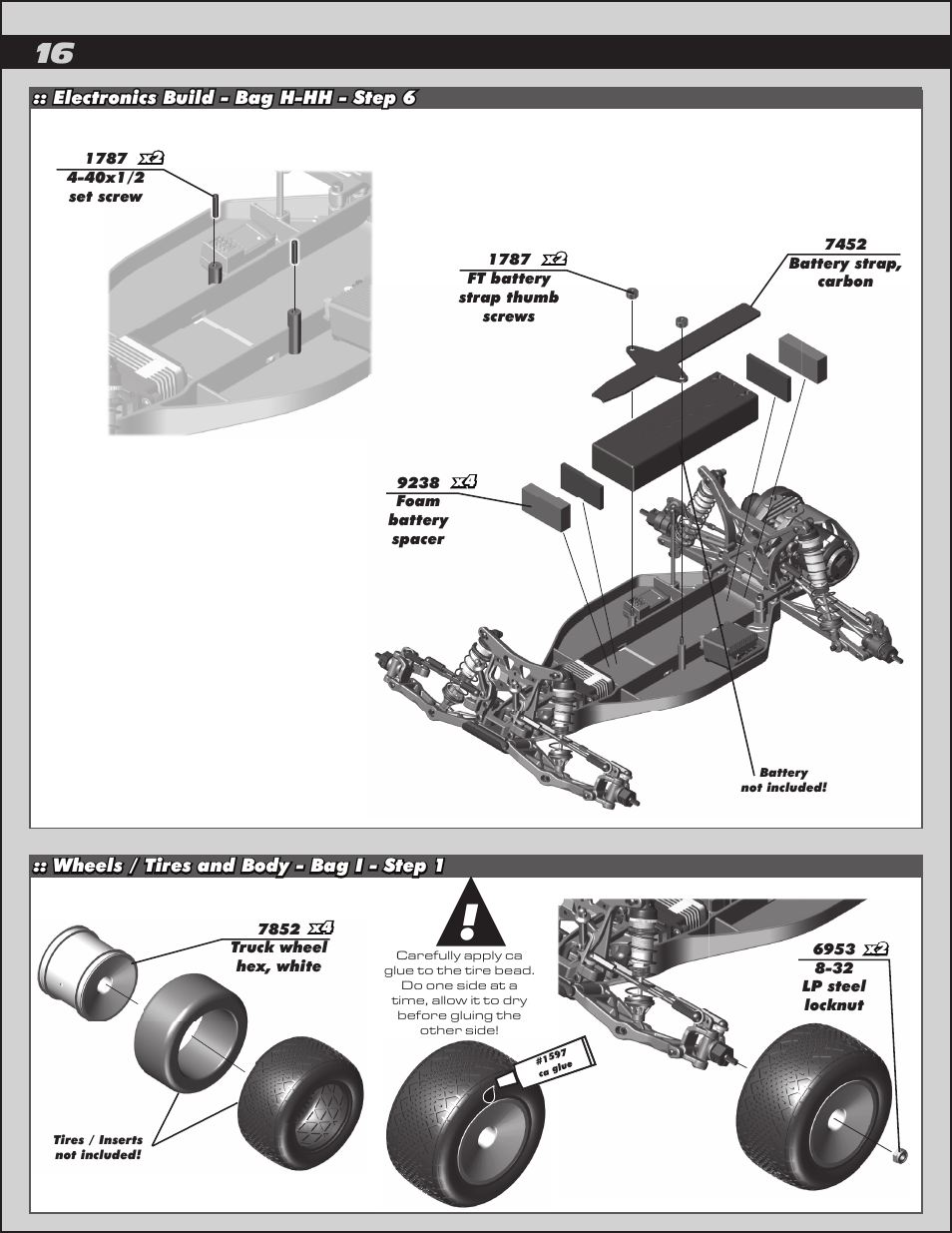 Team Associated RC10T4.2 User Manual | Page 16 / 34