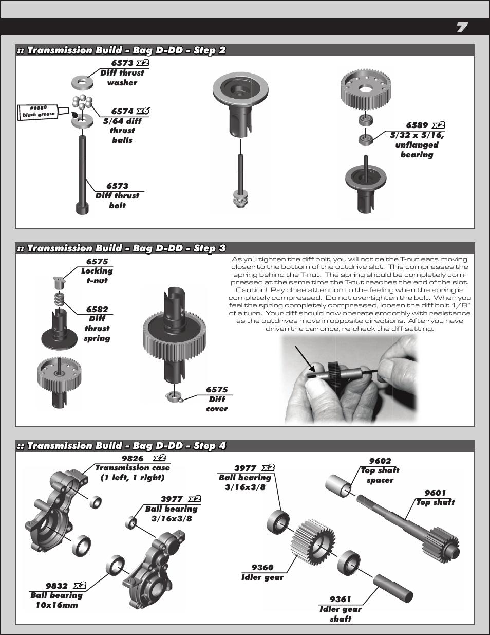 Team Associated RC10T4.2 User Manual | Page 7 / 34