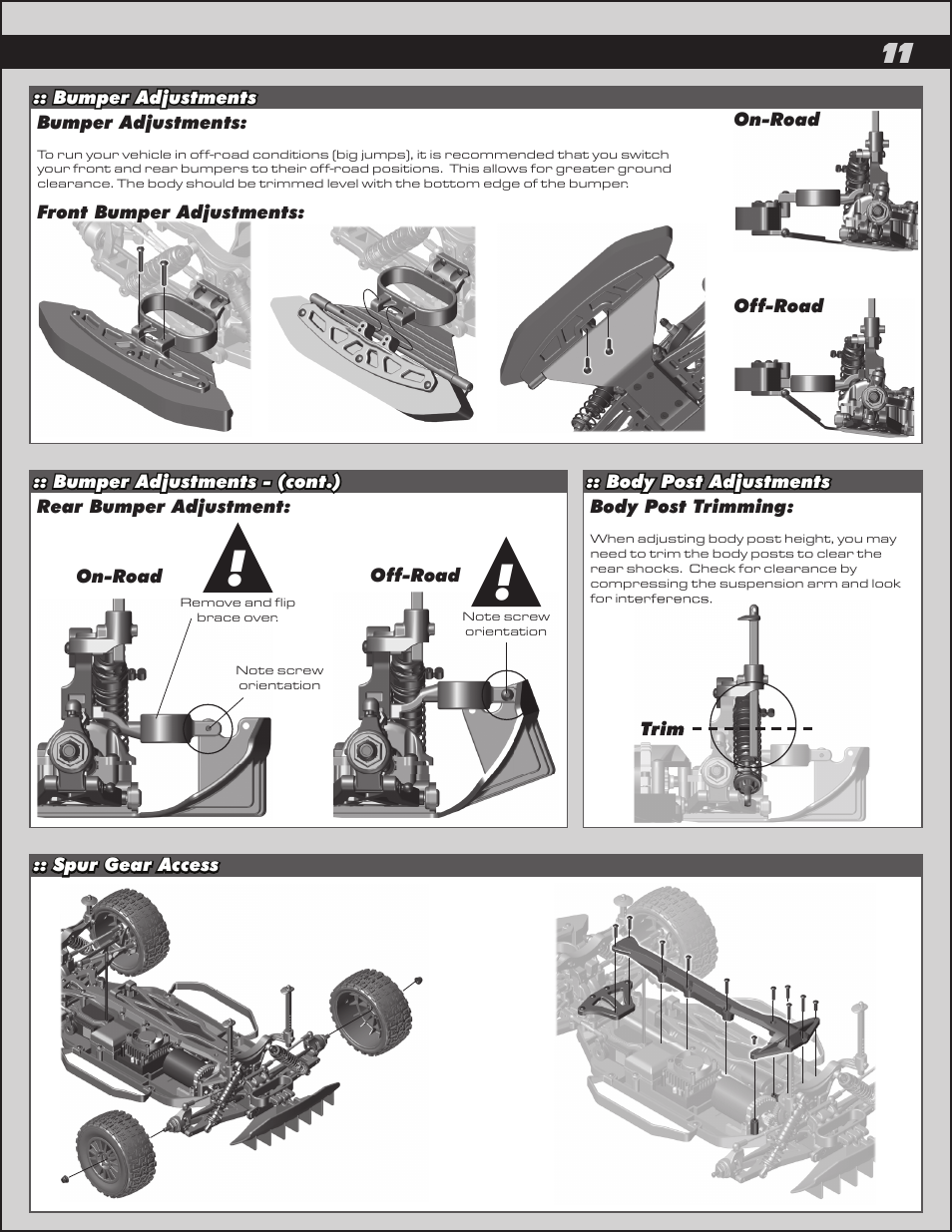 Team Associated ProRally User Manual | Page 11 / 30