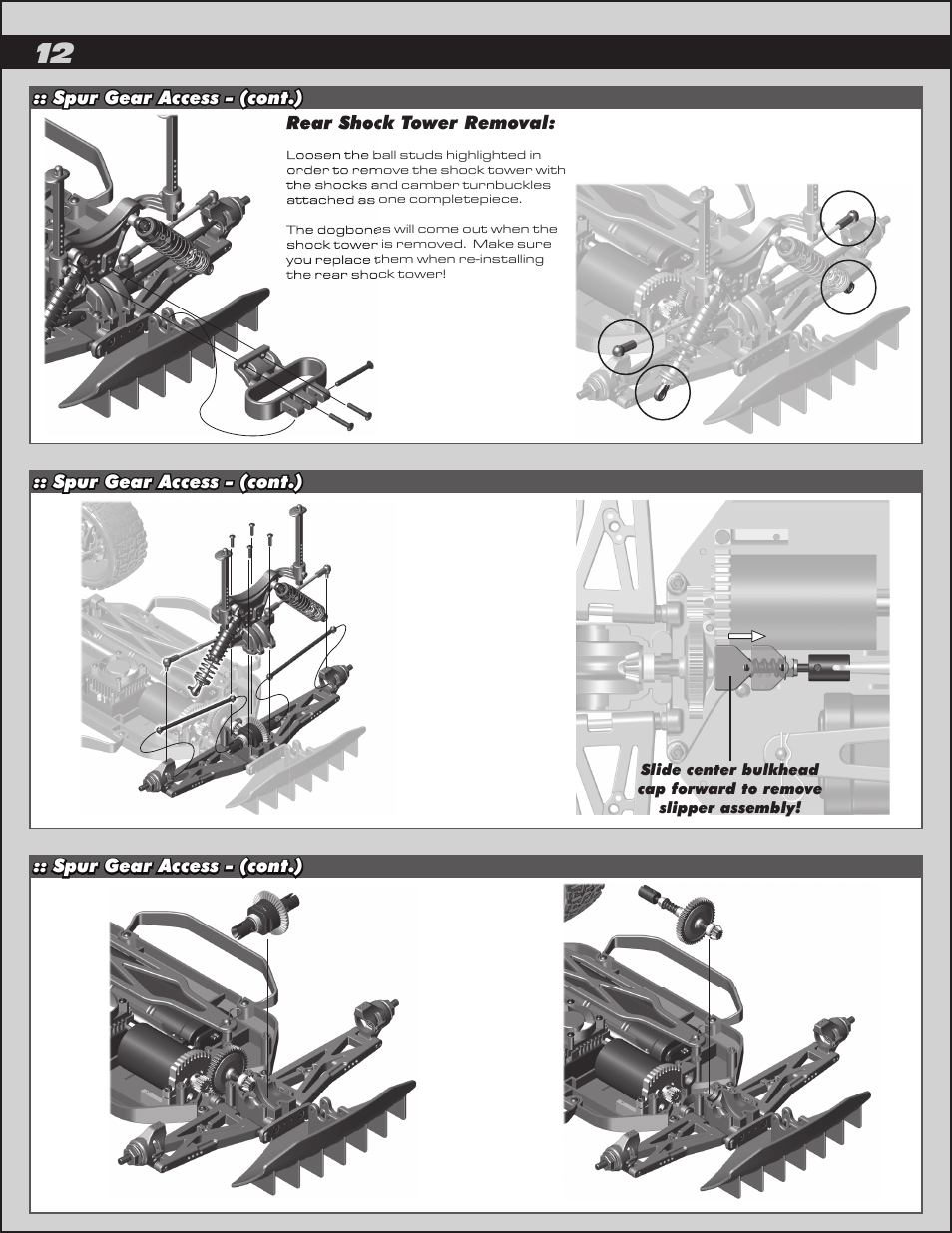 Team Associated ProRally User Manual | Page 12 / 30