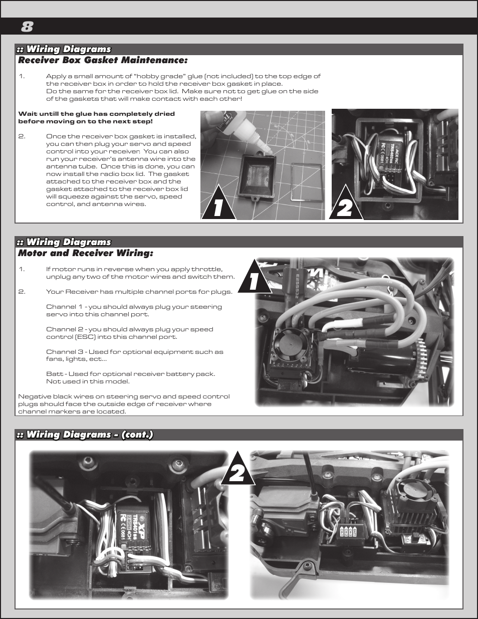 Team Associated ProRally User Manual | Page 8 / 30