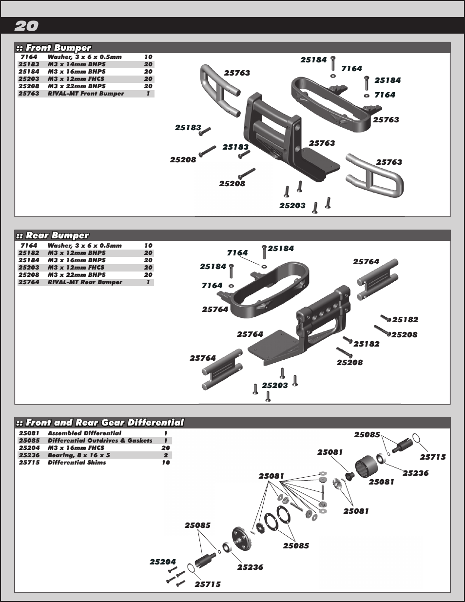 Team Associated Rival Monster User Manual | Page 20 / 30