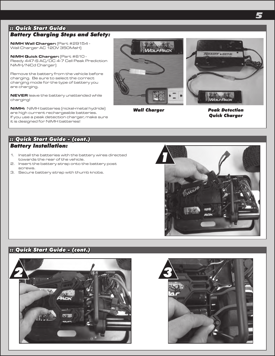 Team Associated Rival Monster User Manual | Page 5 / 30