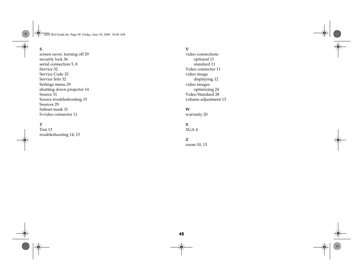 Ask Proxima W400 User Manual | Page 49 / 49