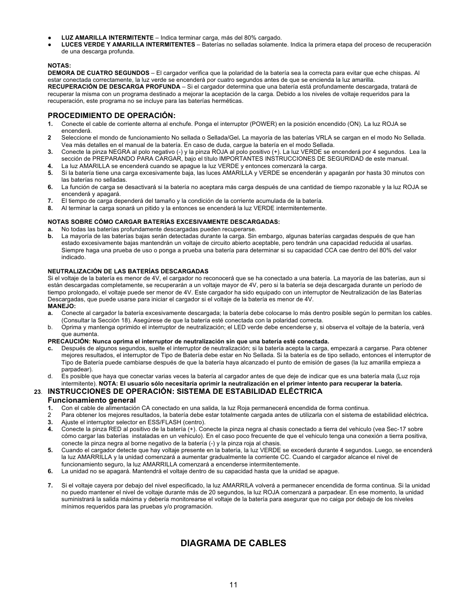 Diagrama de cables | Quick Cable IQ610 User Manual | Page 11 / 12