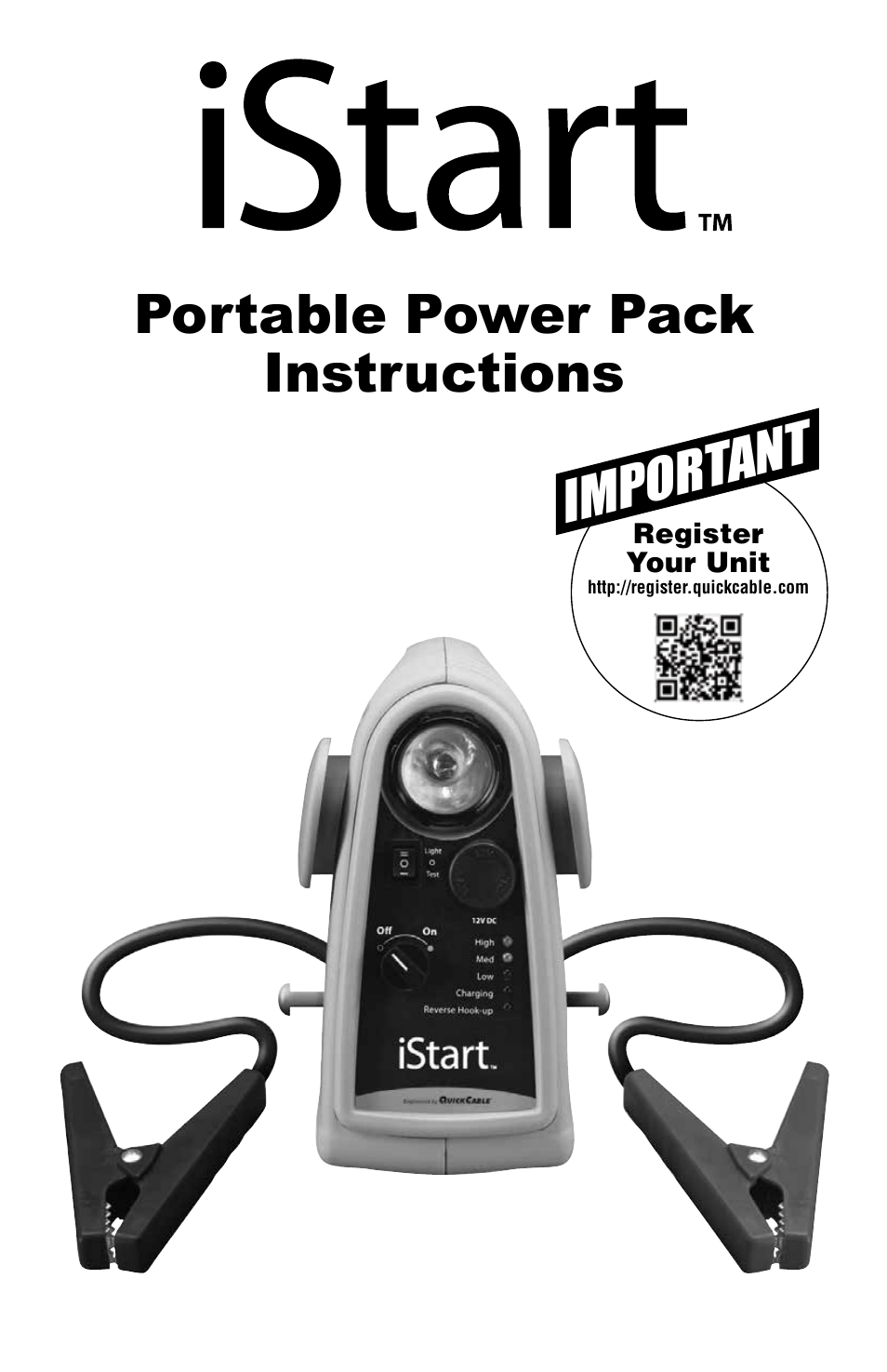 Quick Cable iStart User Manual | 16 pages