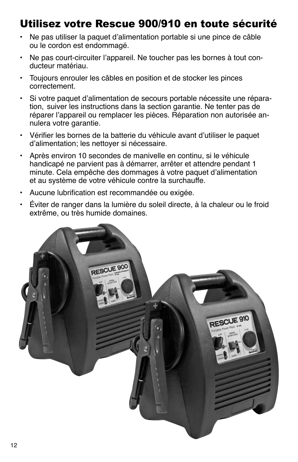 Quick Cable 910 User Manual | Page 12 / 16