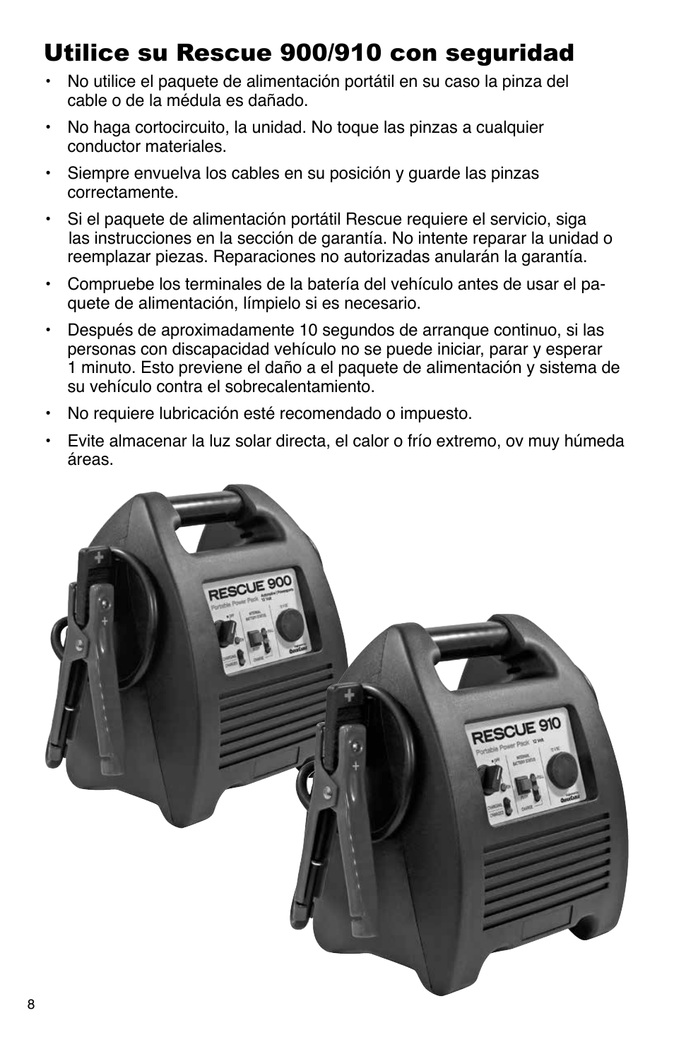 Quick Cable 910 User Manual | Page 8 / 16