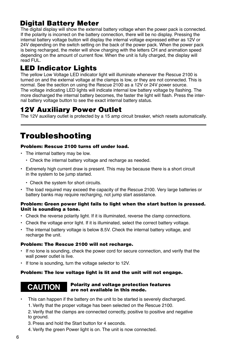 Troubleshooting | Quick Cable 2100 User Manual | Page 6 / 20