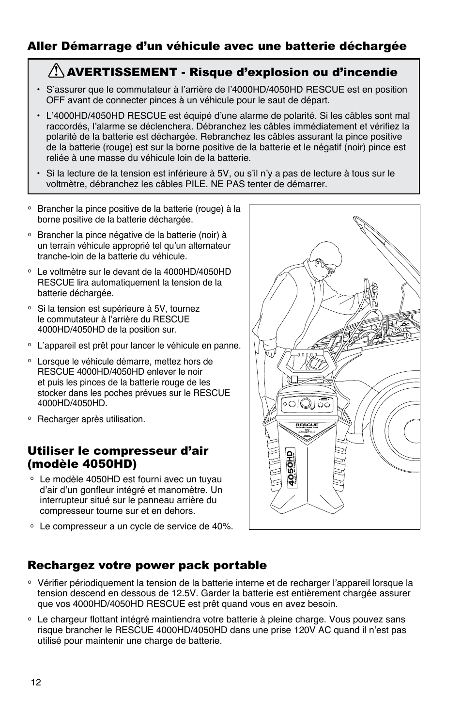 Quick Cable 4050HD User Manual | Page 12 / 16