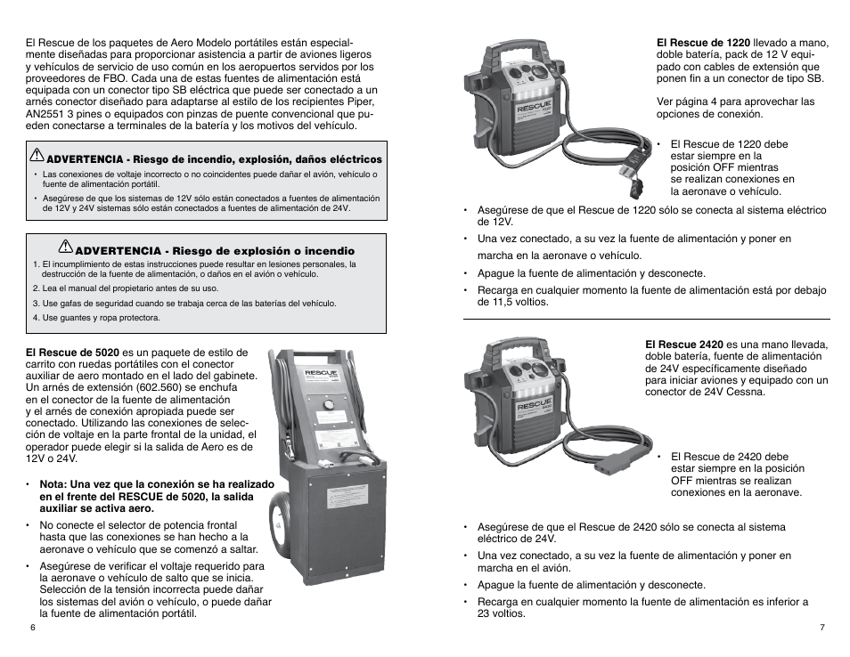Quick Cable 1220 Portable Power Pack User Manual | Page 4 / 9