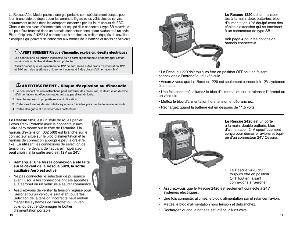 Quick Cable 1220 Portable Power Pack User Manual | Page 6 / 9