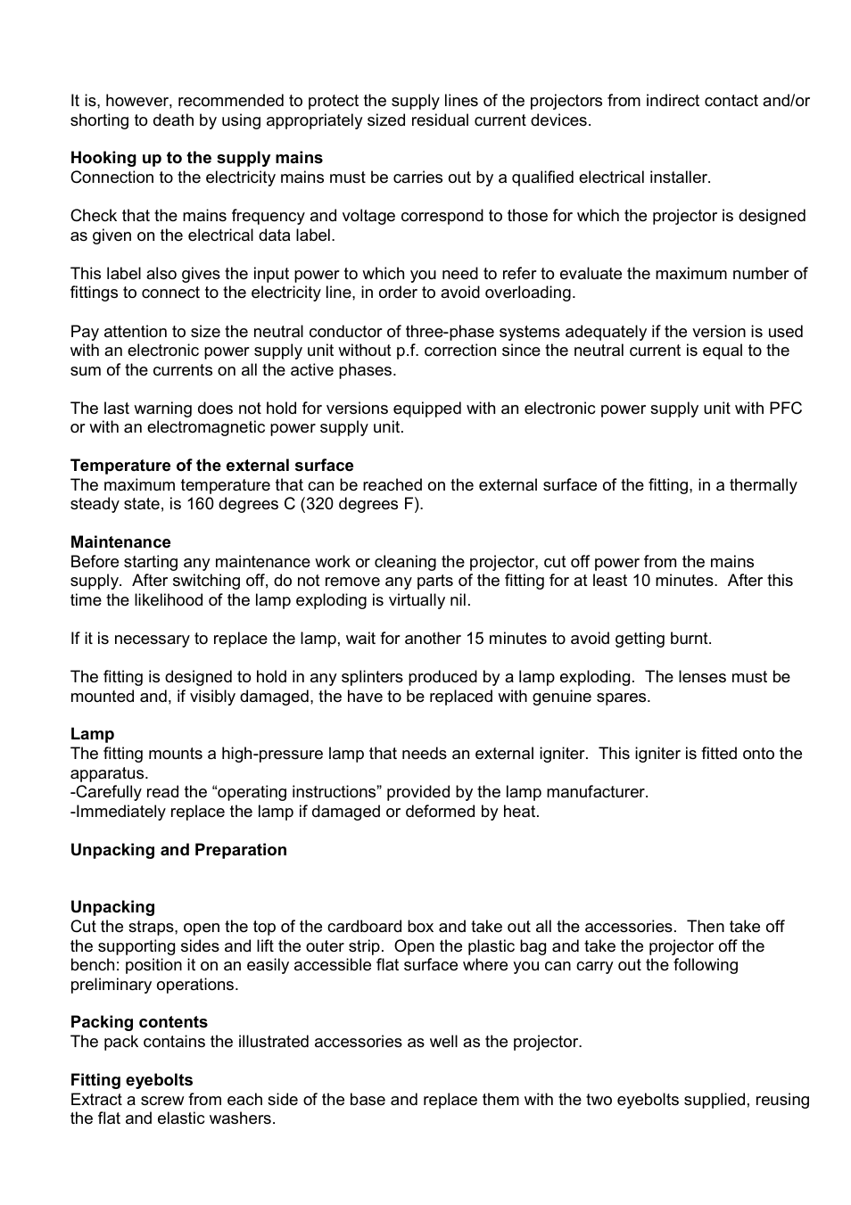 Meteor ProMover 1200 CYM User Manual | Page 2 / 8