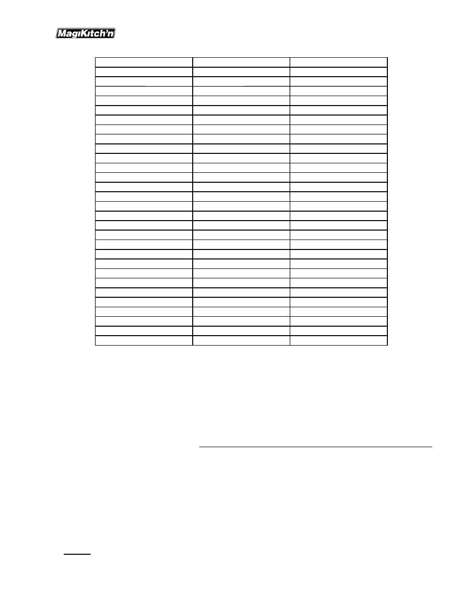 Calibration | Magikitch'n MKE Electric Griddle User Manual | Page 11 / 24