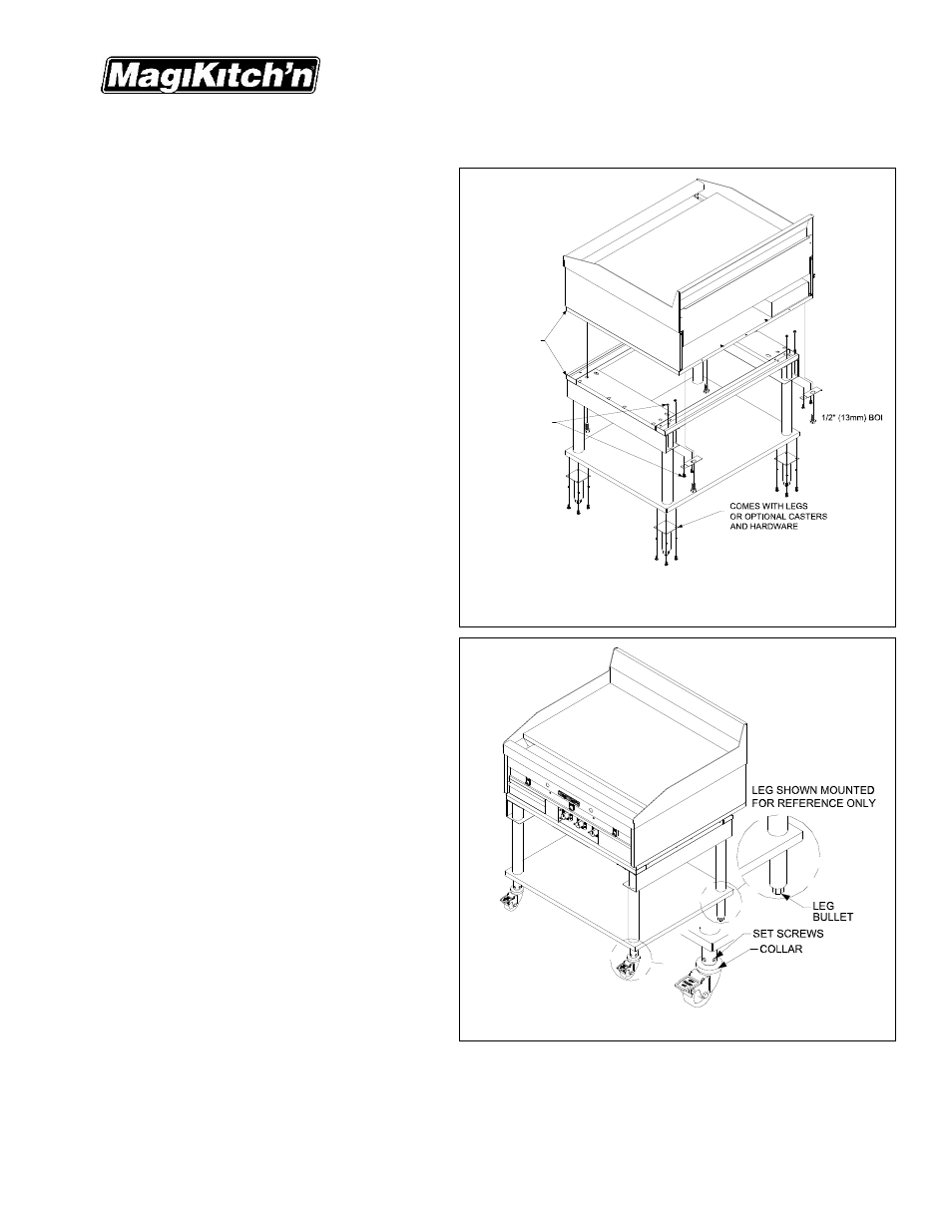Installation | Magikitch'n MKG Gas Griddle - 24