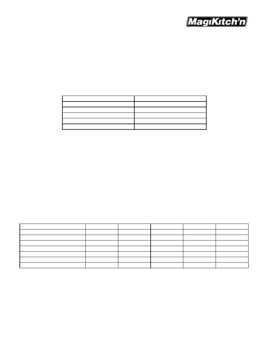 Accessories | Magikitch'n MKH High Efficiency Griddle User Manual | Page 16 / 22