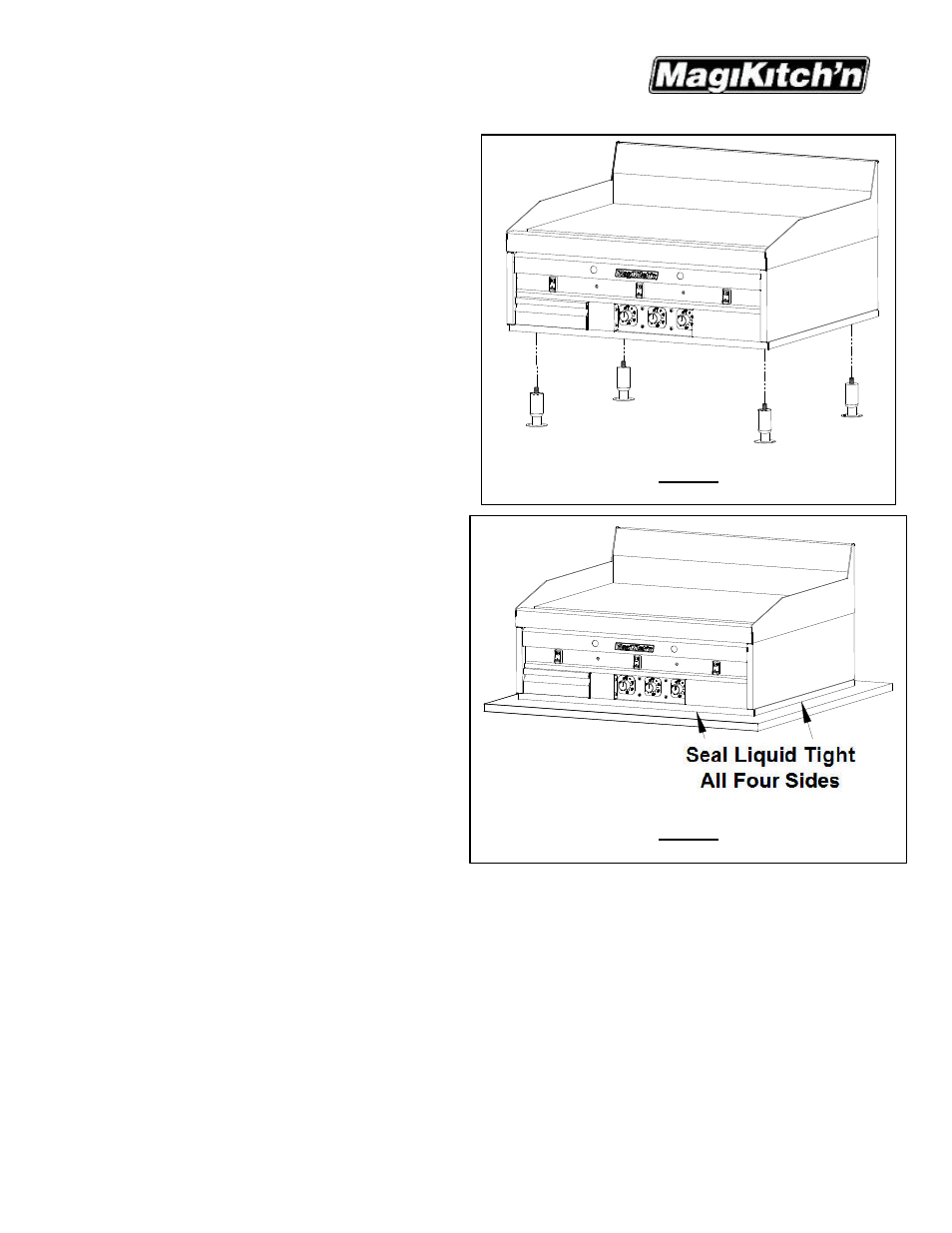 Installation | Magikitch'n MKH High Efficiency Griddle User Manual | Page 6 / 22