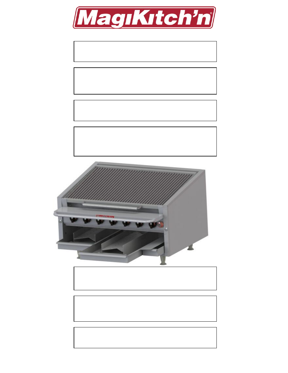 Magikitch'n SMOKER BOX User Manual | 2 pages