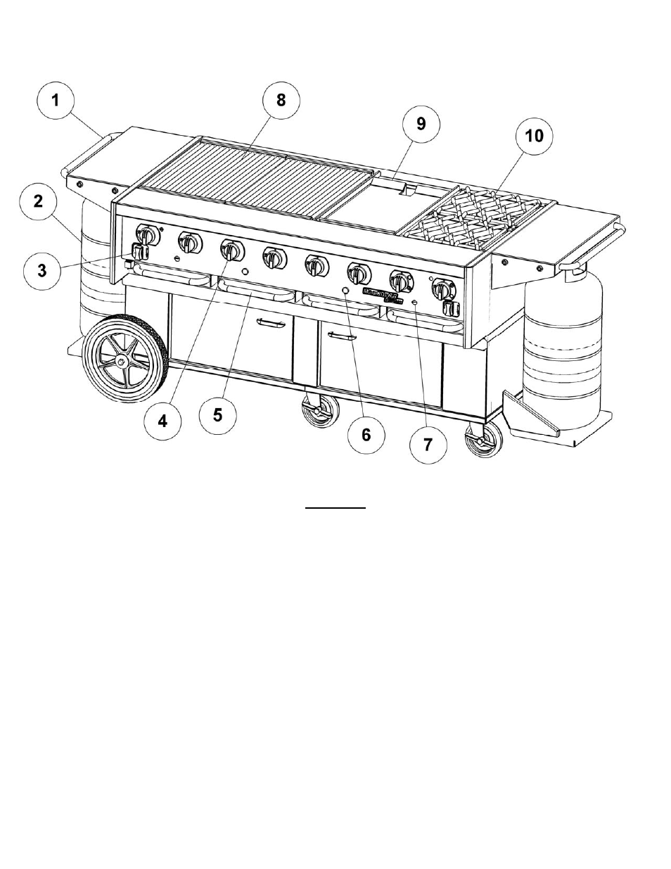 Appliance diagram | Magikitch'n MKO60 User Manual | Page 9 / 16