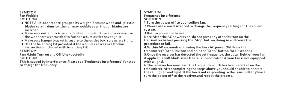 页 22 | Minka Group F689-WH User Manual | Page 22 / 24