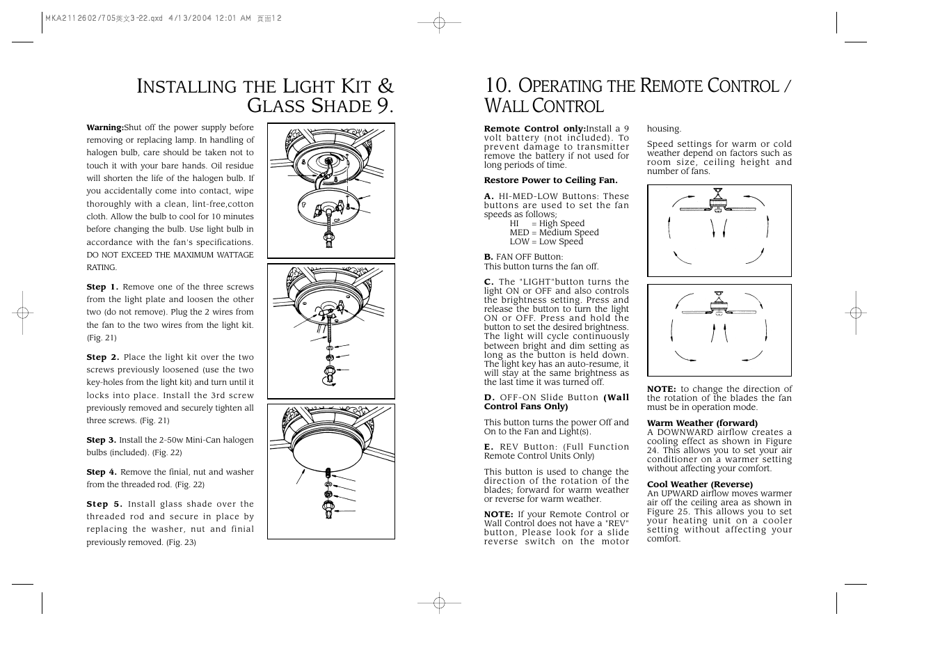 Minka Group F705-STW User Manual | Page 7 / 9