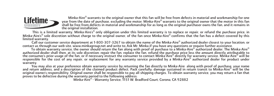 P2-e | Minka Group F614-PW User Manual | Page 3 / 23