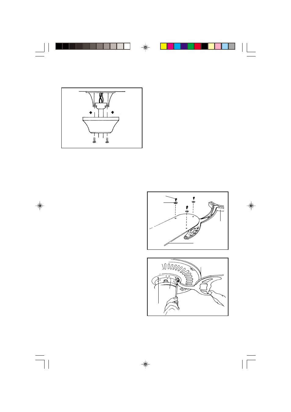 Ttaching, Lades, Inishing | Ounting | Minka Group F547-ABR User Manual | Page 10 / 15