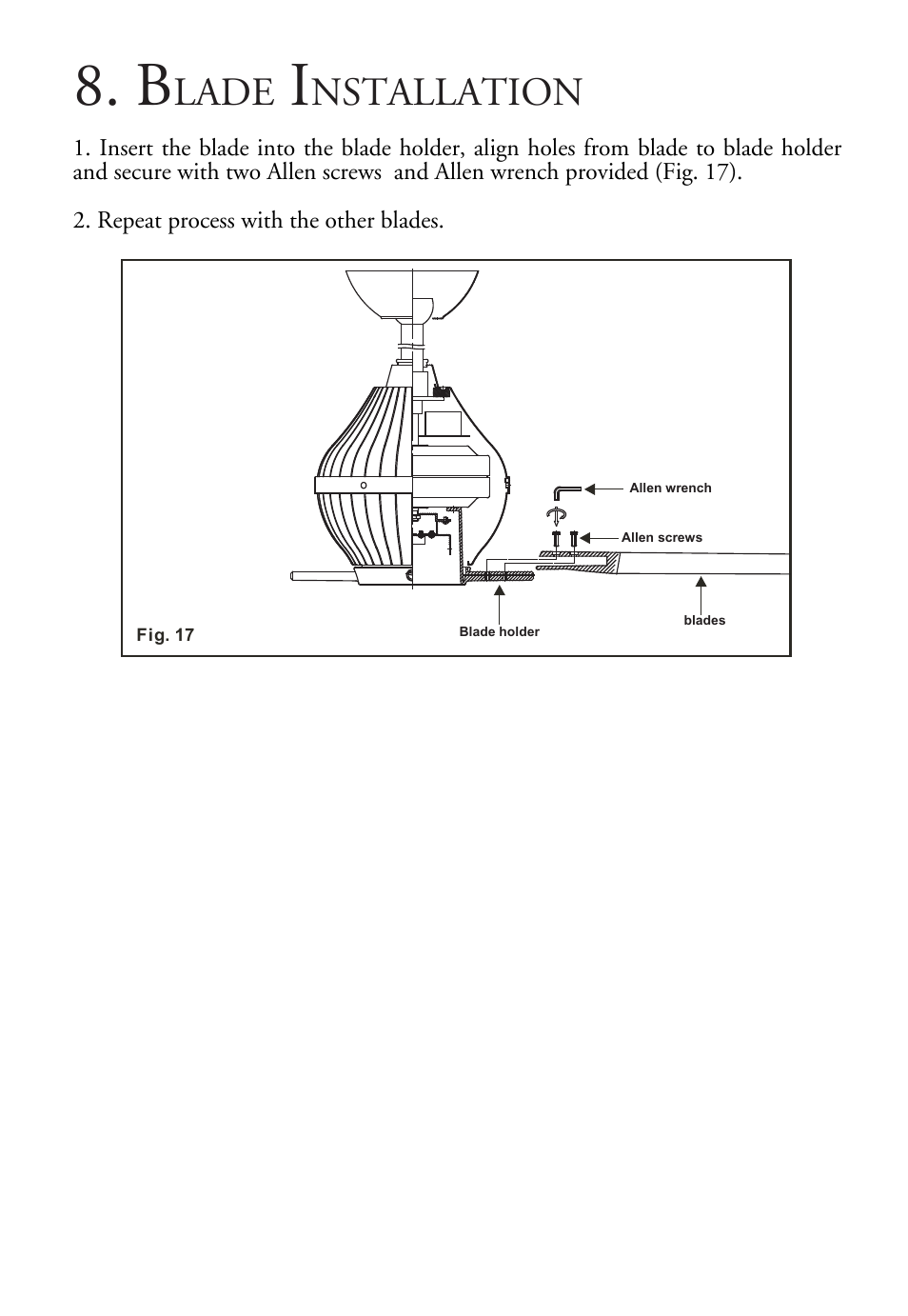 Lade, Nstallation | Minka Group F581-ORB User Manual | Page 10 / 14