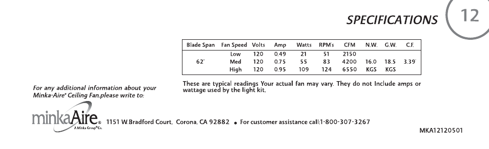 Minka Group F733-WH User Manual | Page 23 / 24