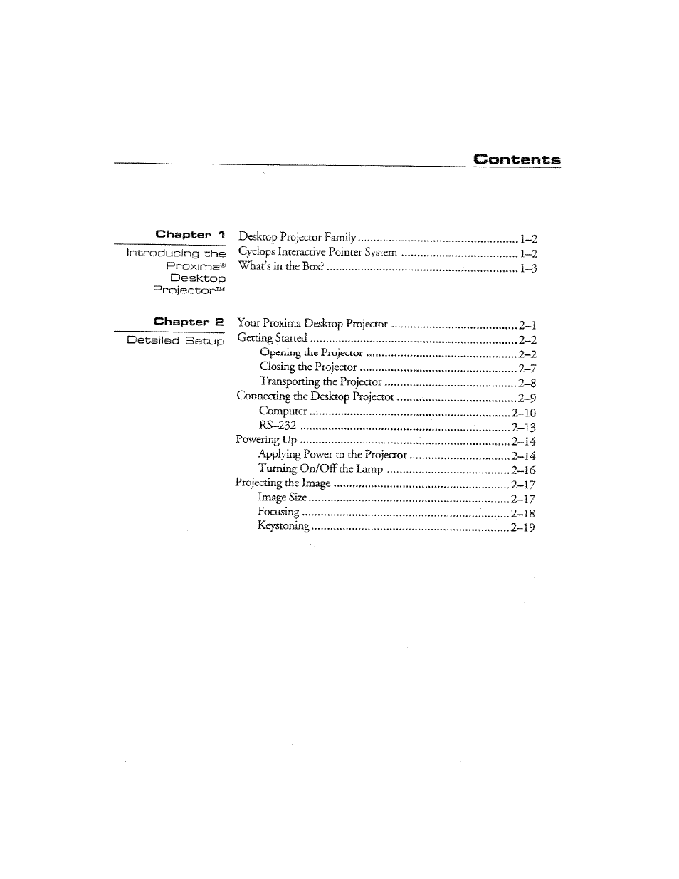 Ask Proxima DP2300 User Manual | Page 10 / 71