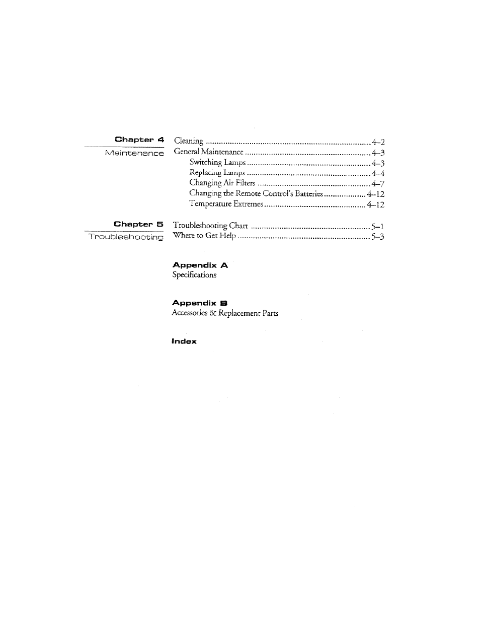 Chapfcer ^ cleaning -2 | Ask Proxima DP2300 User Manual | Page 12 / 71