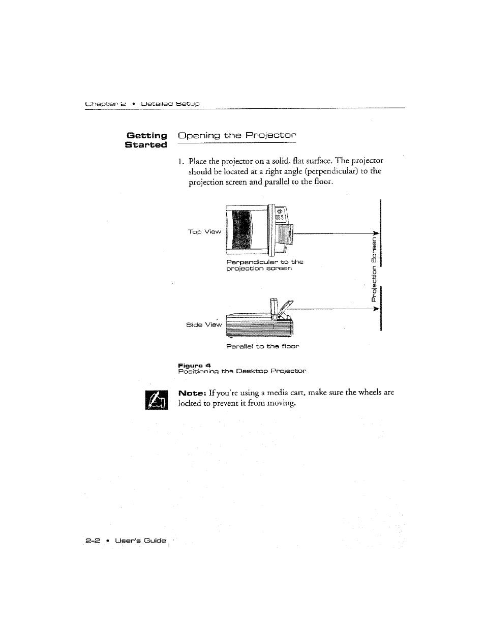 Get;t;ing opening the projector started, Imotie | Ask Proxima DP2300 User Manual | Page 17 / 71
