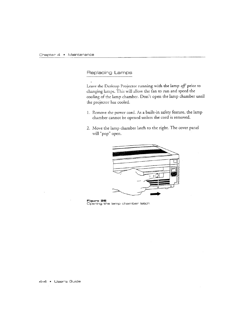 Replacing lamps | Ask Proxima DP2300 User Manual | Page 52 / 71