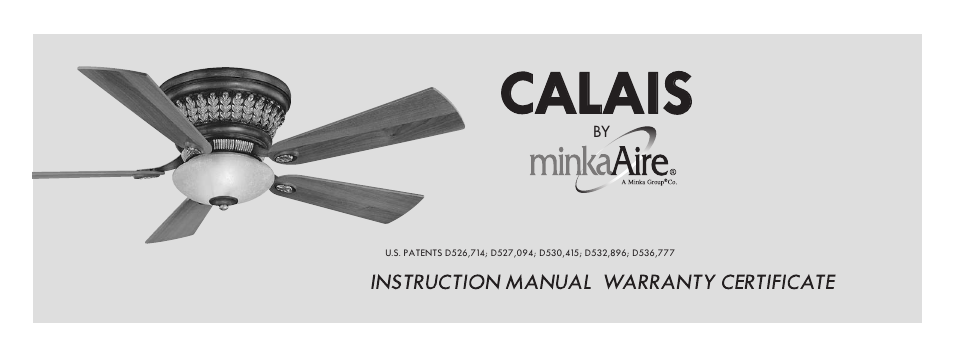 Minka Group F544-BCW User Manual | 22 pages