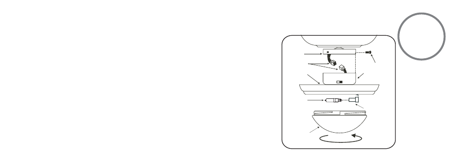 Installing the light bulb & glass shade | Minka Group F563-SP-BS/DW User Manual | Page 17 / 23