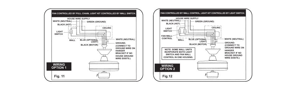 Fig.12 fig. 11 | Minka Group F571-DRF User Manual | Page 14 / 22