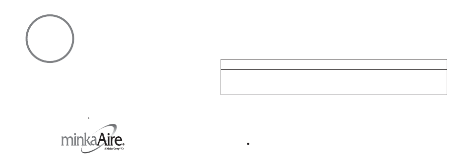 Specifications | Minka Group F602-BN/CH User Manual | Page 26 / 26