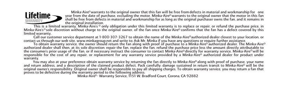 Minka Group F602-BN/CH User Manual | Page 3 / 26