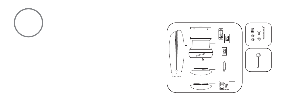 Package contents | Minka Group F574-WH User Manual | Page 8 / 22