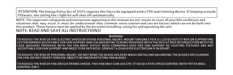 Minka Group F759-PBL User Manual | Page 7 / 26