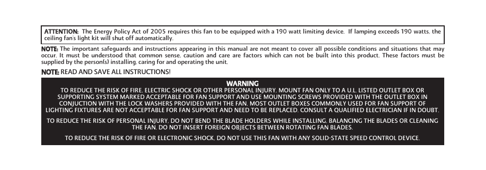 P1-2 | Minka Group F648-SWH User Manual | Page 7 / 25