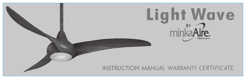 Minka Group F844-SL User Manual | 26 pages