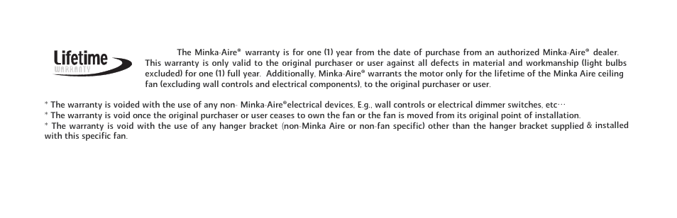 Minka Group F844-SL User Manual | Page 3 / 26