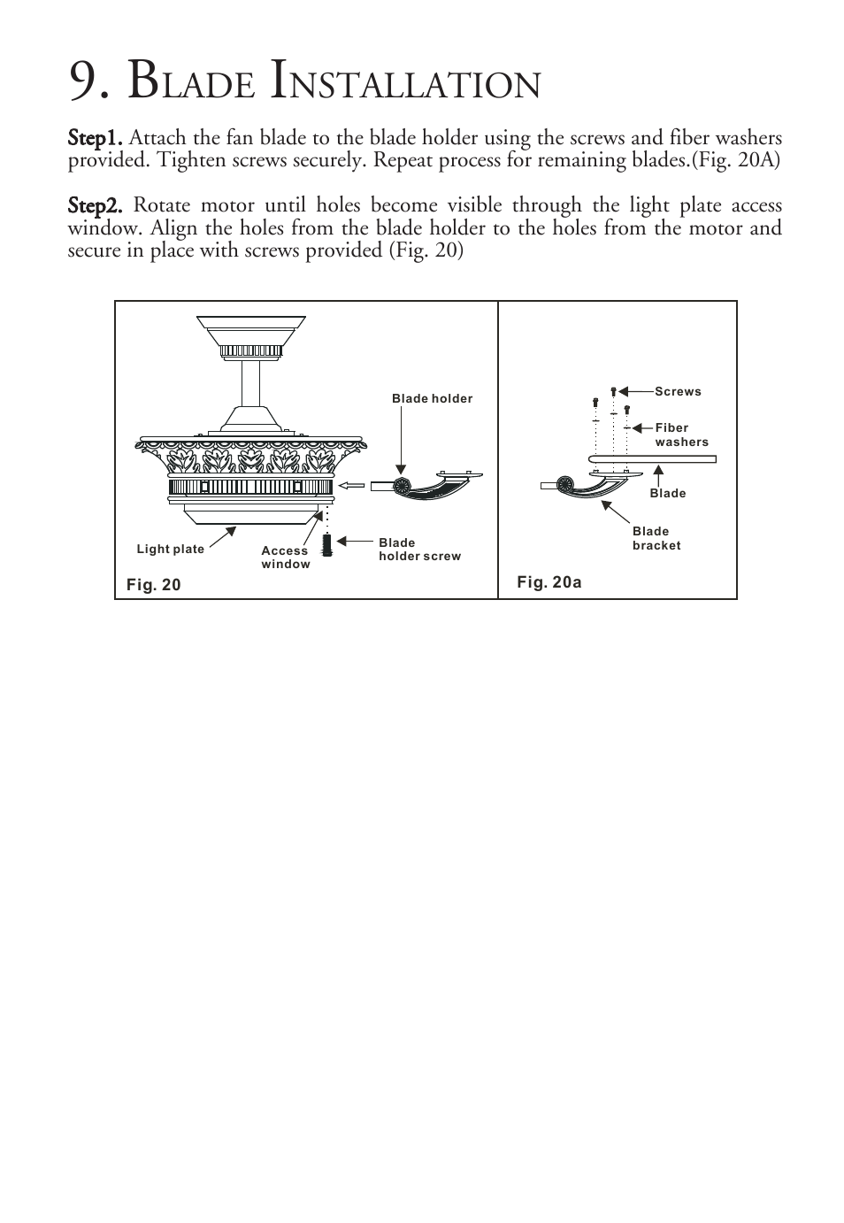 Lade, Nstallation | Minka Group F702-VB User Manual | Page 11 / 15